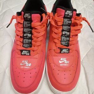 Nike Air Force 1, Pinkish orange, Size-9 mens.